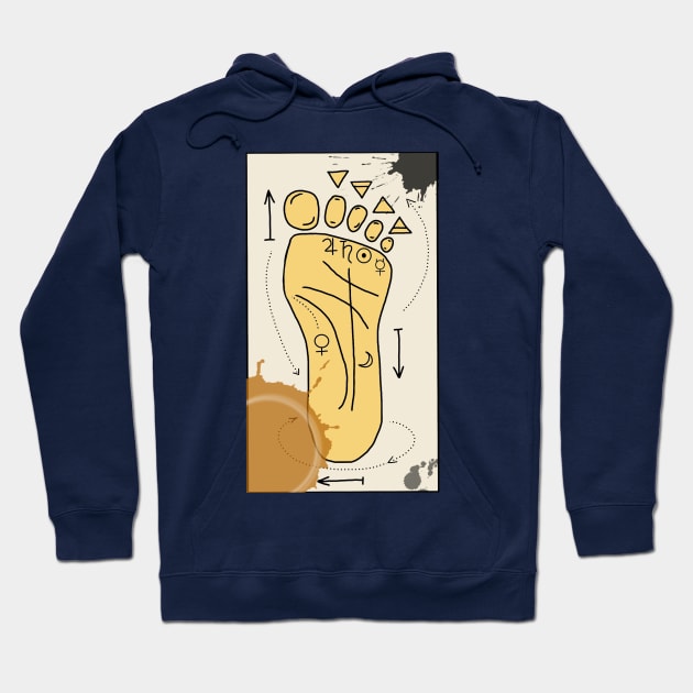 Foot Reading - Oddball Aussie Podcast Hoodie by OzOddball